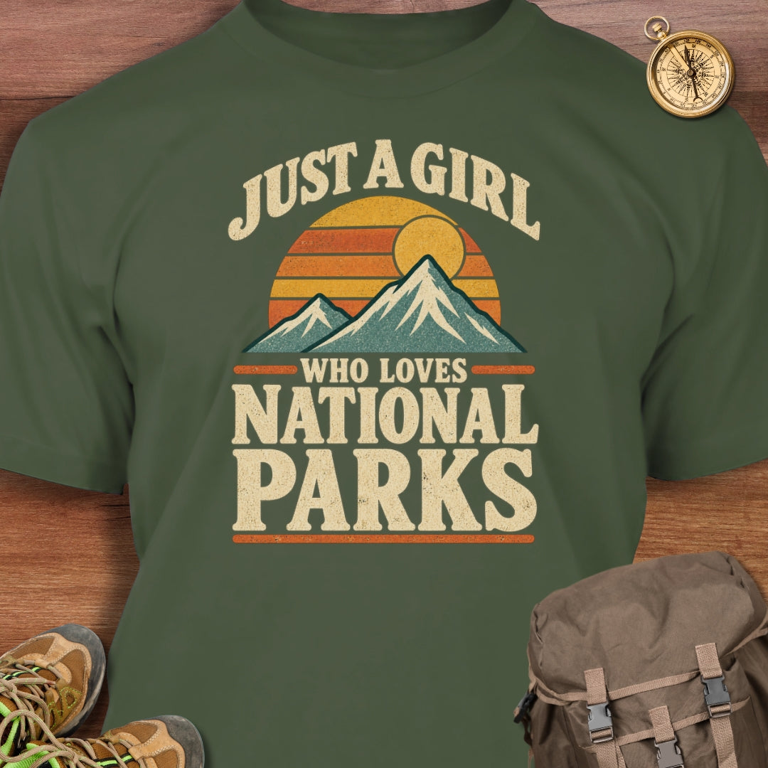 Girl Loves Nat'l Parks T-Shirt