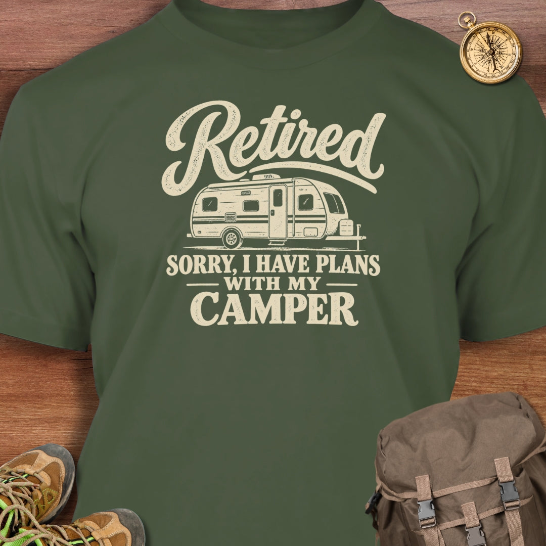 Plans With Camper T-Shirt