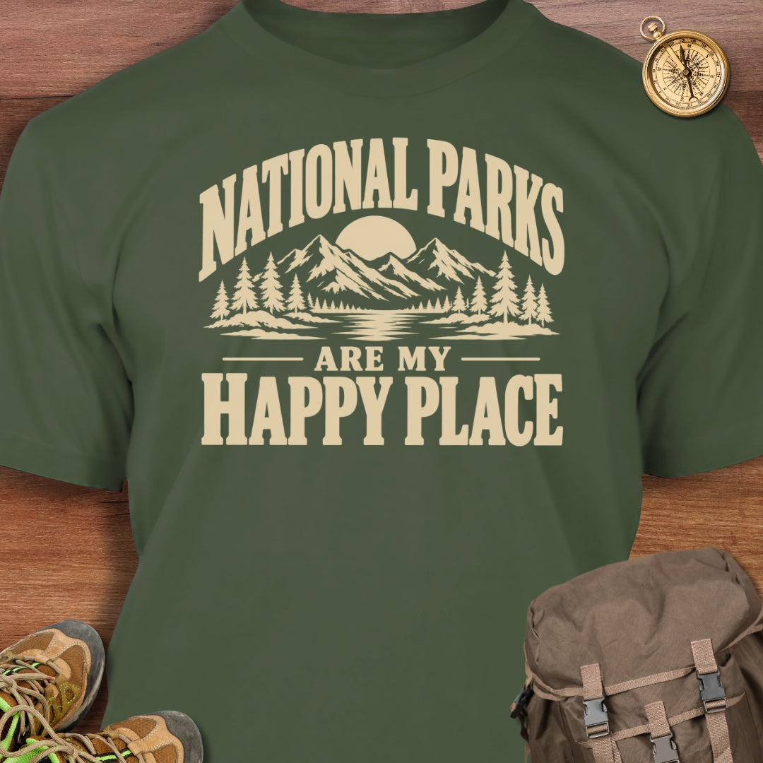 National Parks Happy Place T-Shirt