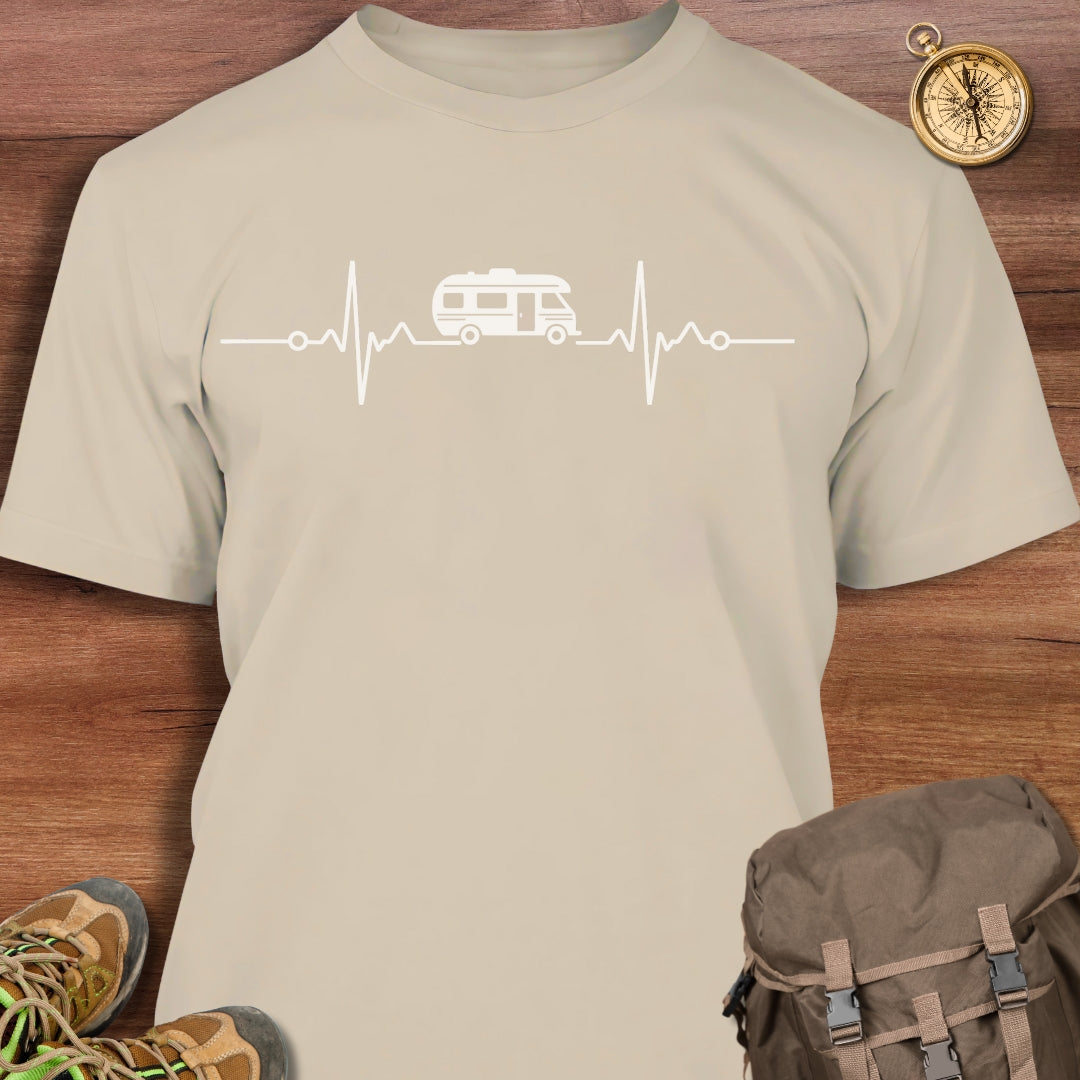 RV Heartbeat EKG T-Shirt