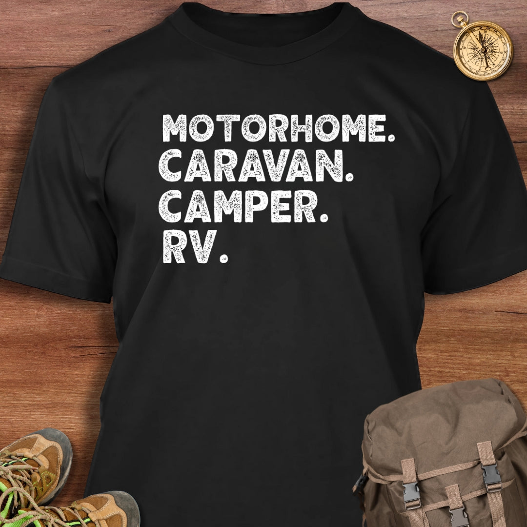 Motorhome To RV T-Shirt