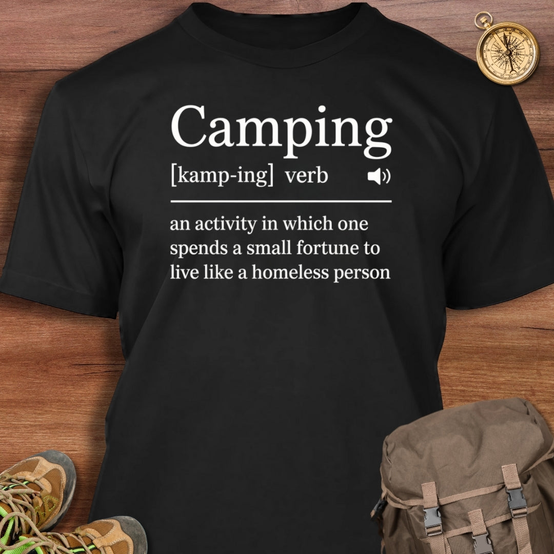 Camping Definition T-Shirt