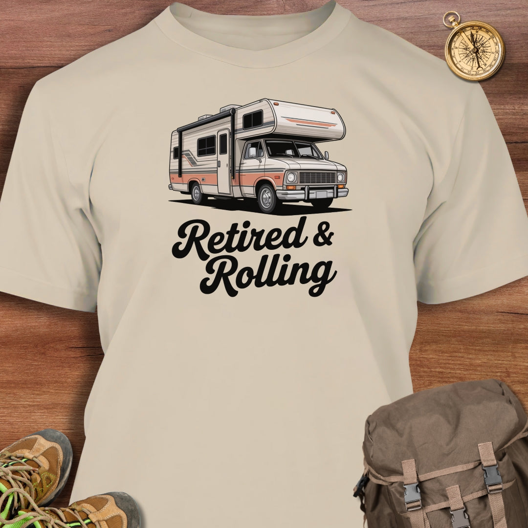 Retired & Rolling T-Shirt