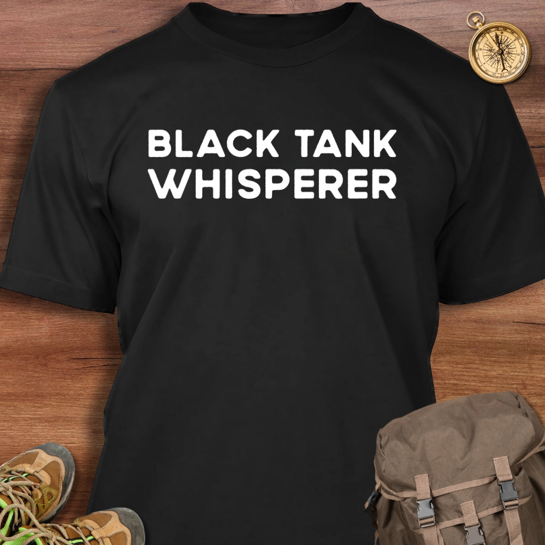 Black Tank Whisperer T-Shirt