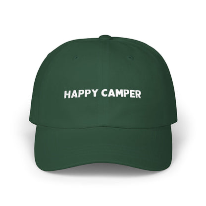 Happy Camper (White) Dad Cap