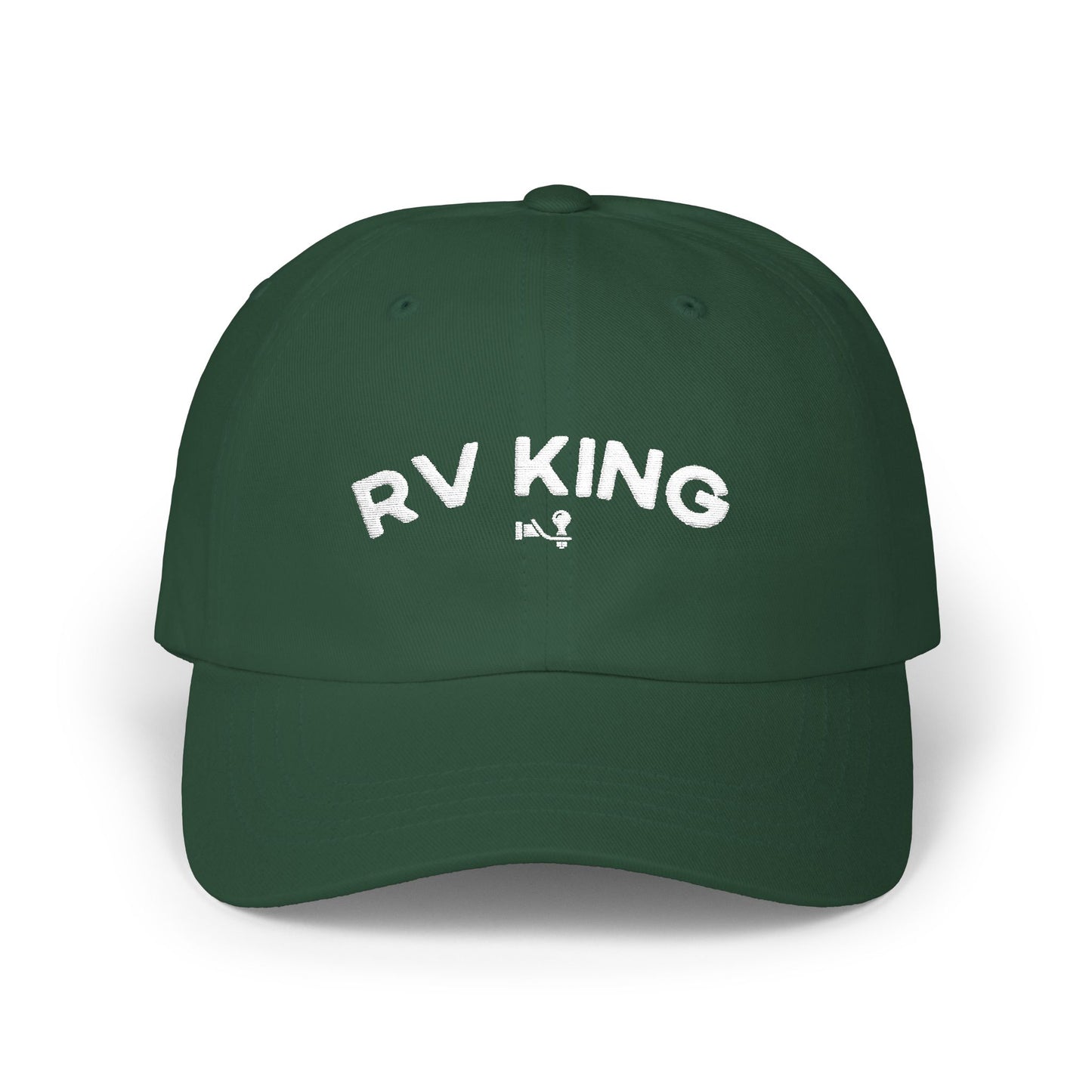 Embroidered RV King Dad Cap