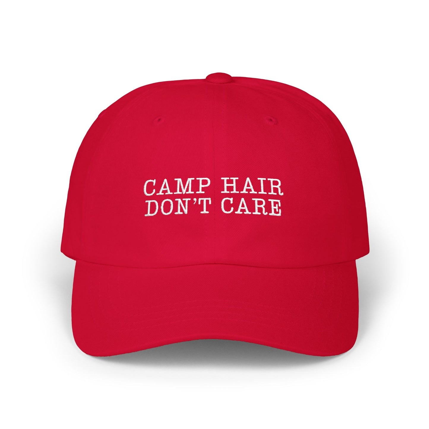 Camp Hair Don't Care Dad Cap