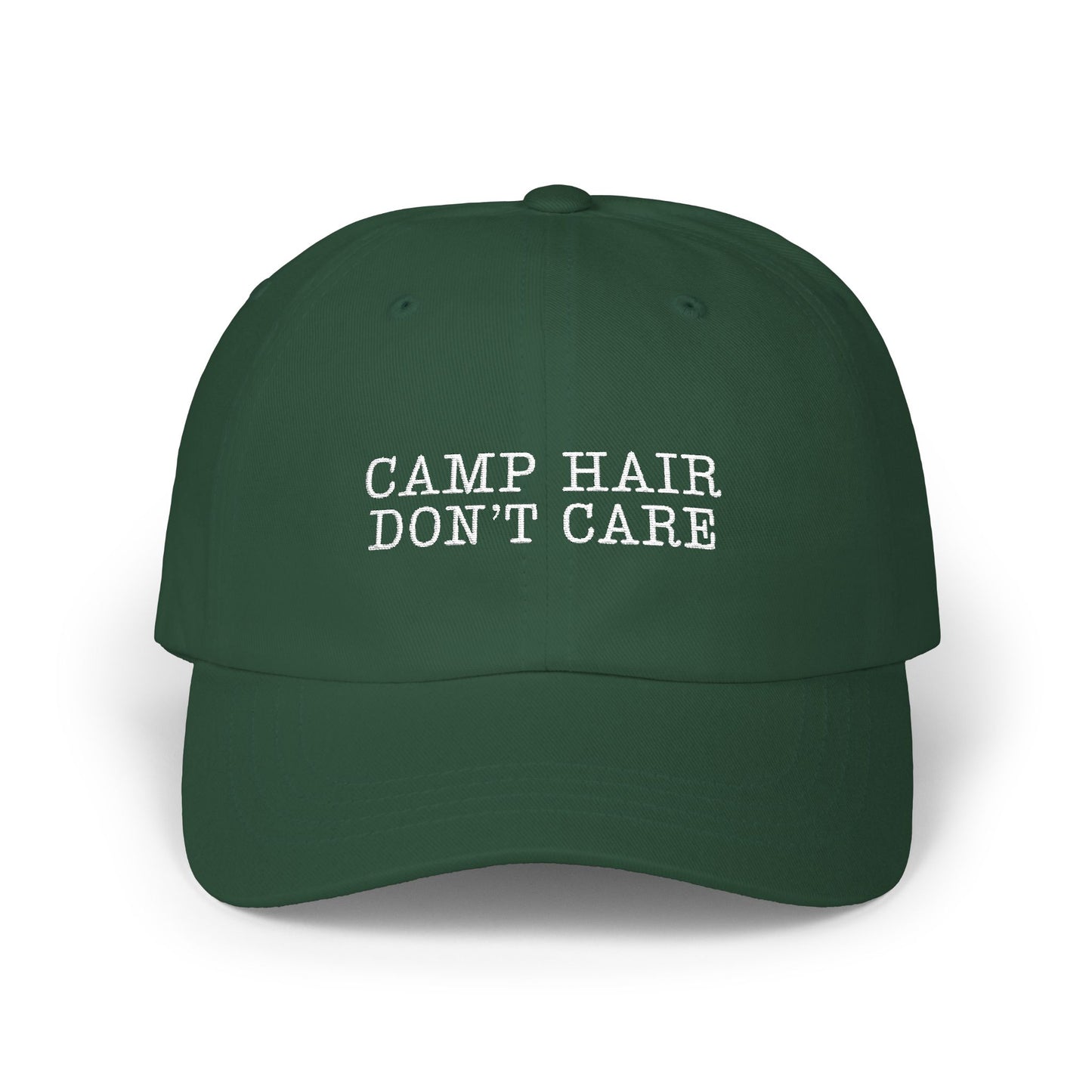 Camp Hair Don't Care Dad Cap