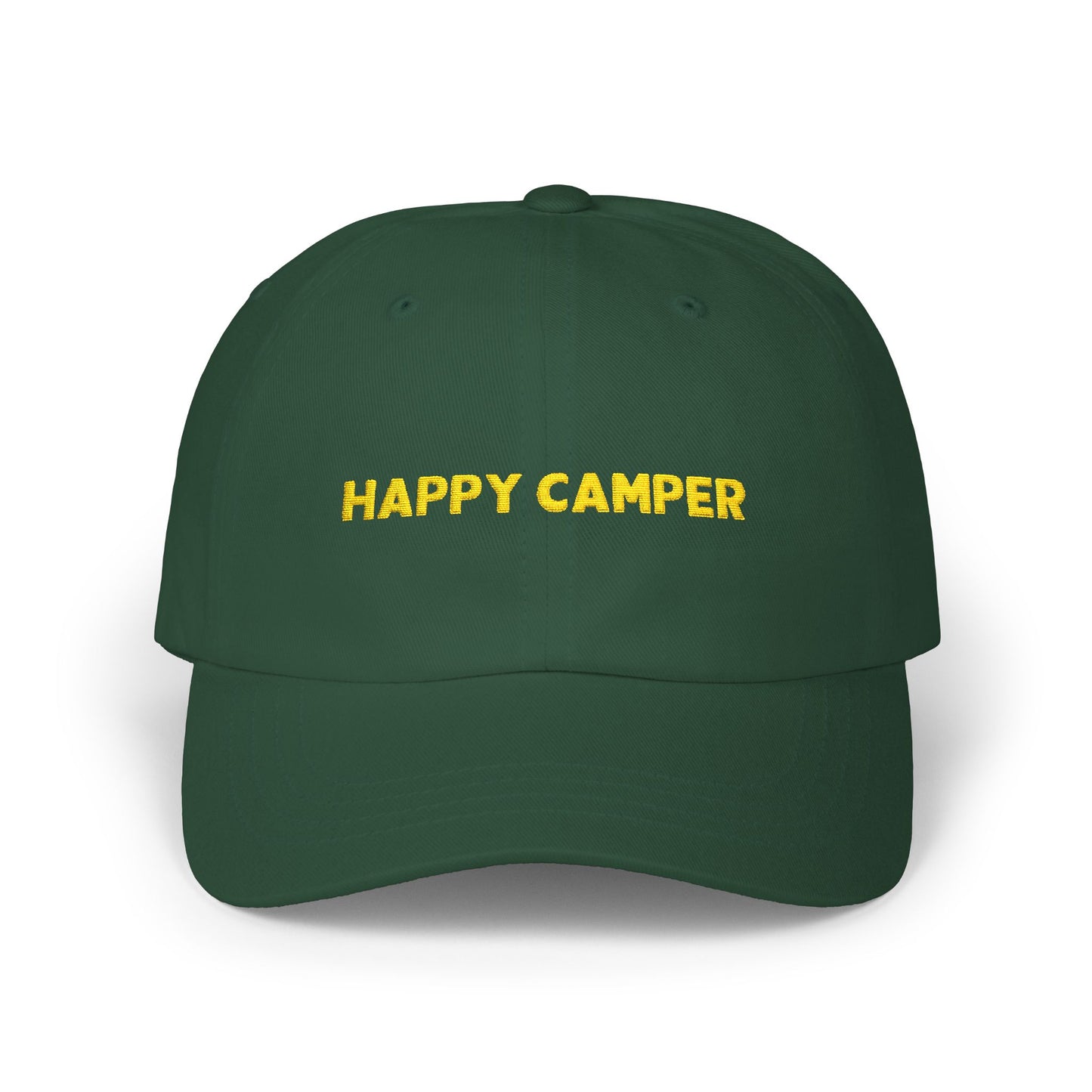 Happy Camper Dad Cap