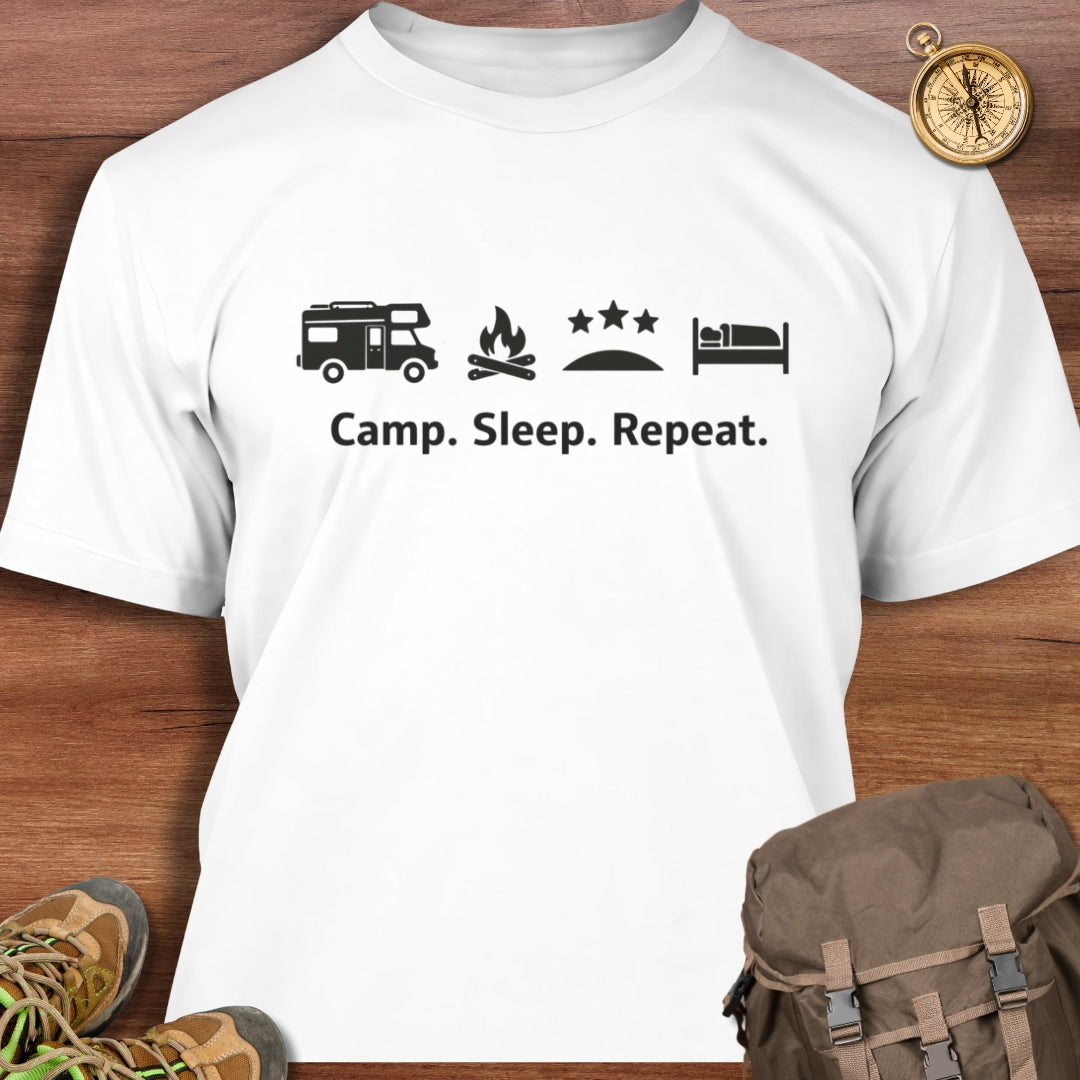 Camp Sleep Repeat T-Shirt