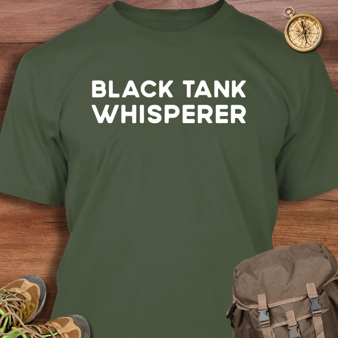 Black Tank Whisperer T-Shirt
