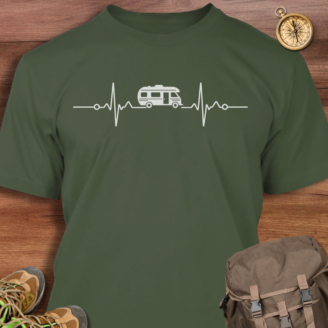 RV Heartbeat EKG T-Shirt