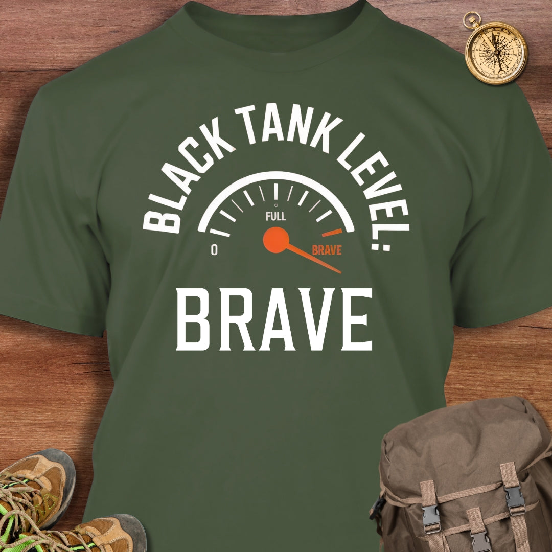 Black Tank Level: Brave T-Shirt