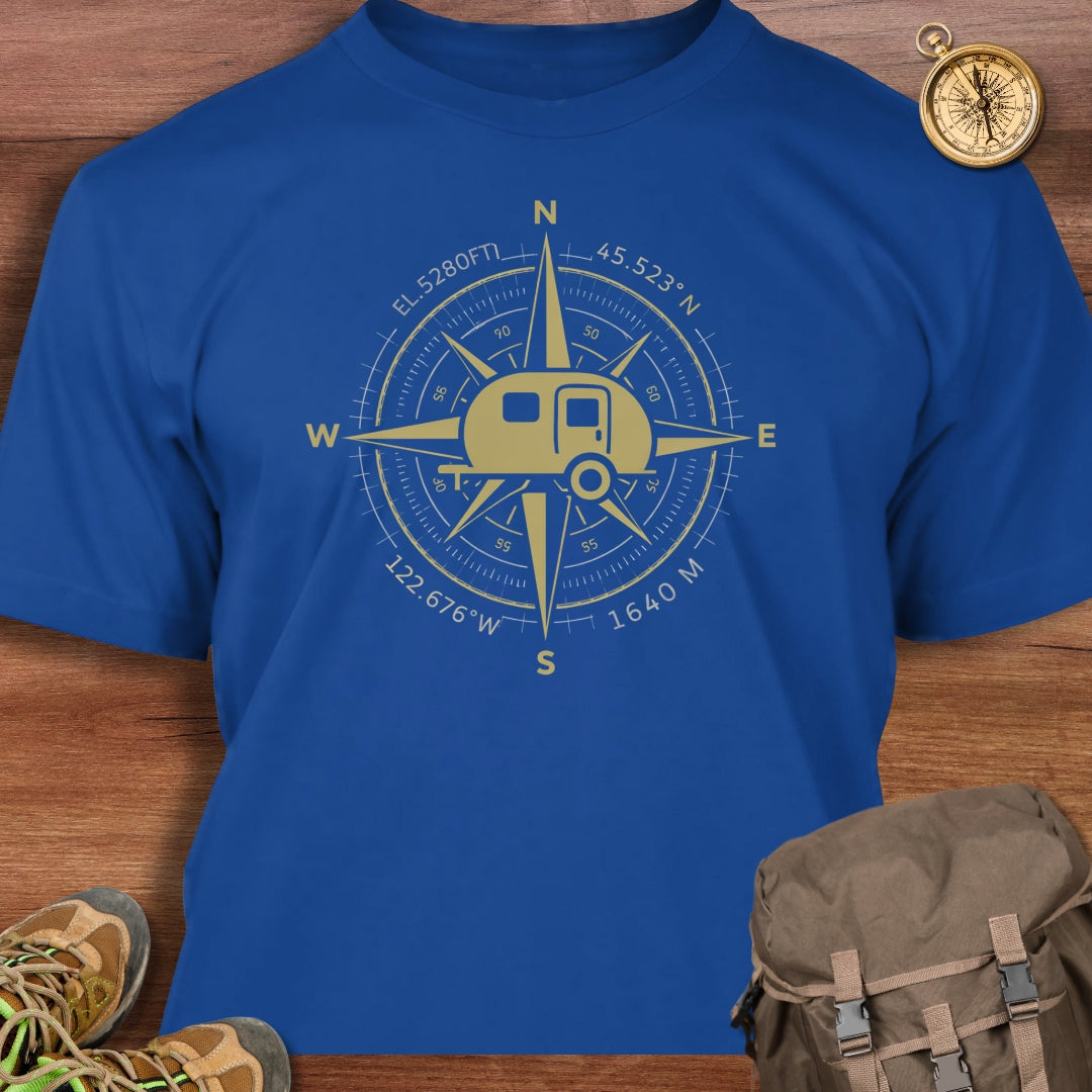RV Compass (Gold) T-Shirt