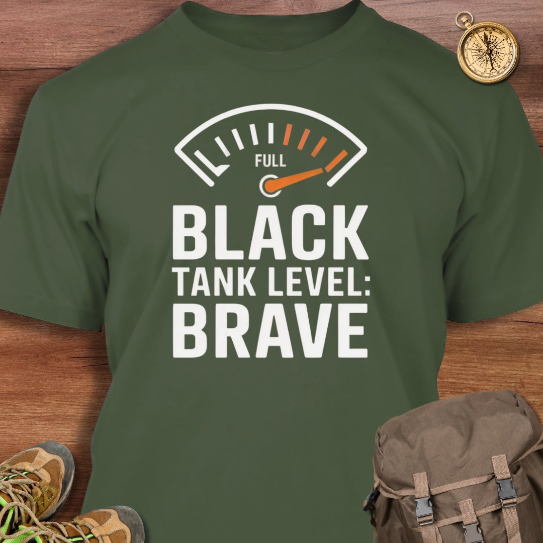 Black Tank Level: Brave T-Shirt