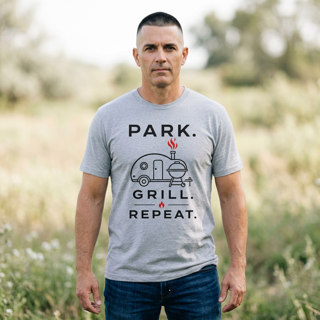 Park Grill Repeat T-Shirt