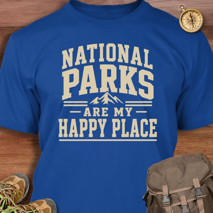 National Parks Happy Place T-Shirt