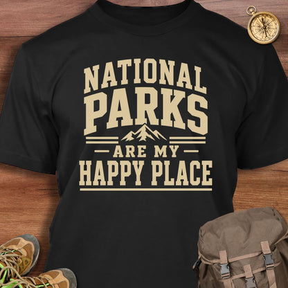 National Parks Happy Place T-Shirt