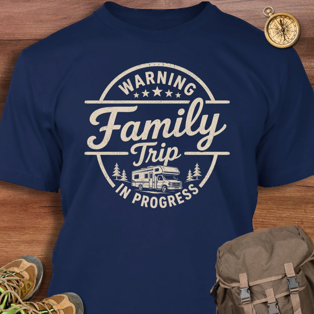 Warning Family Trip T-Shirt
