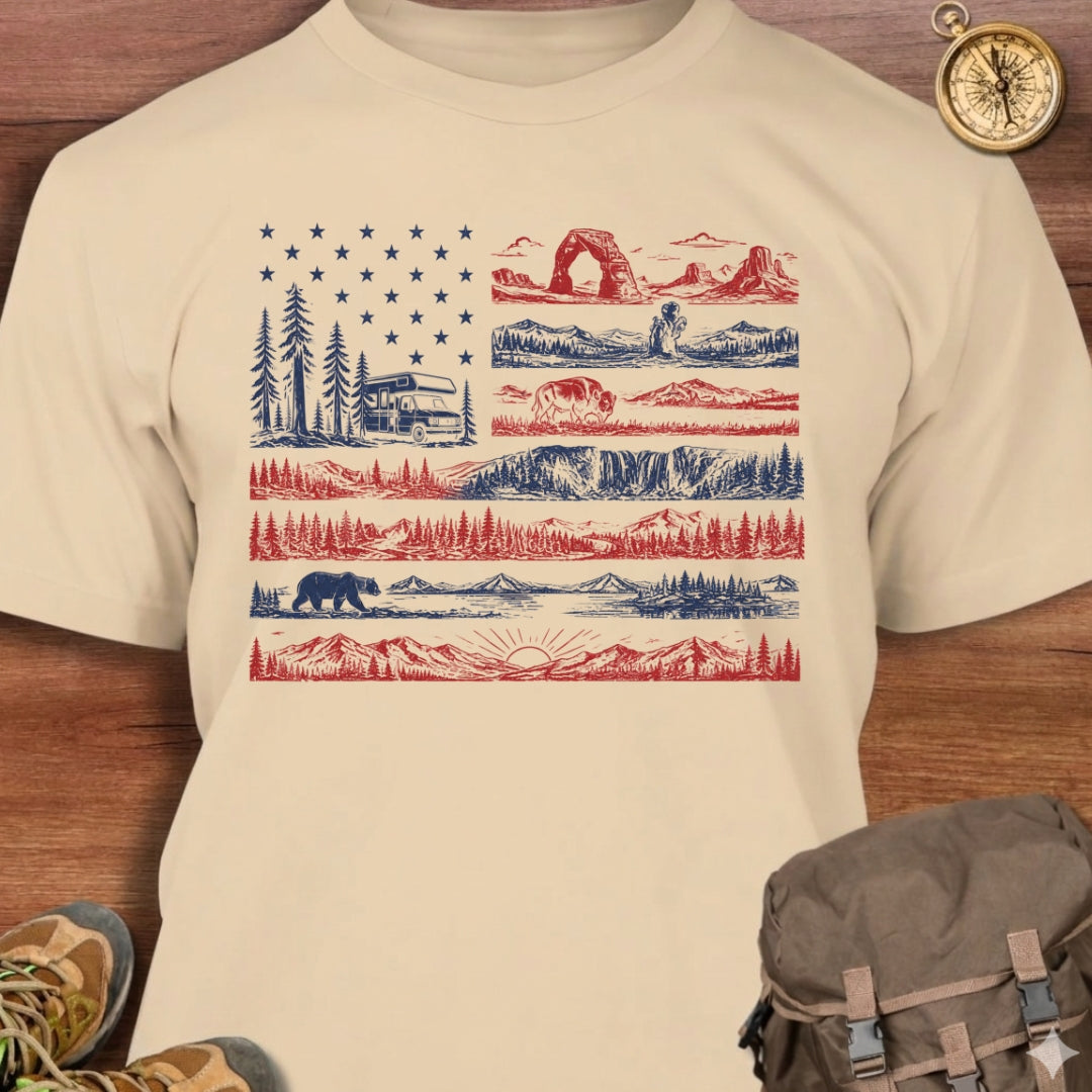 Patriotic National Park T-Shirt