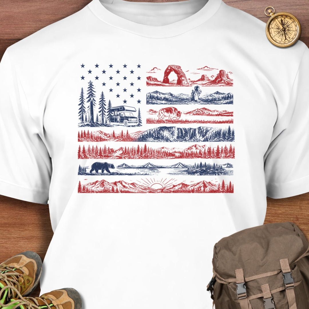Patriotic National Park T-Shirt