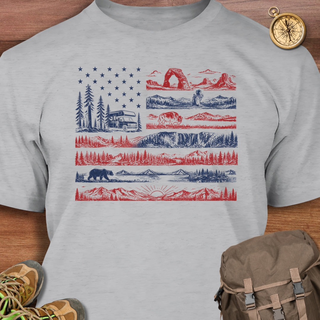 Patriotic National Park T-Shirt