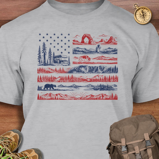 Patriotic National Park T-Shirt