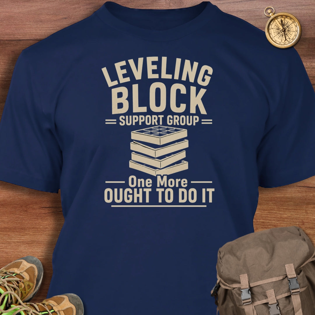 Leveling Block Support T-Shirt