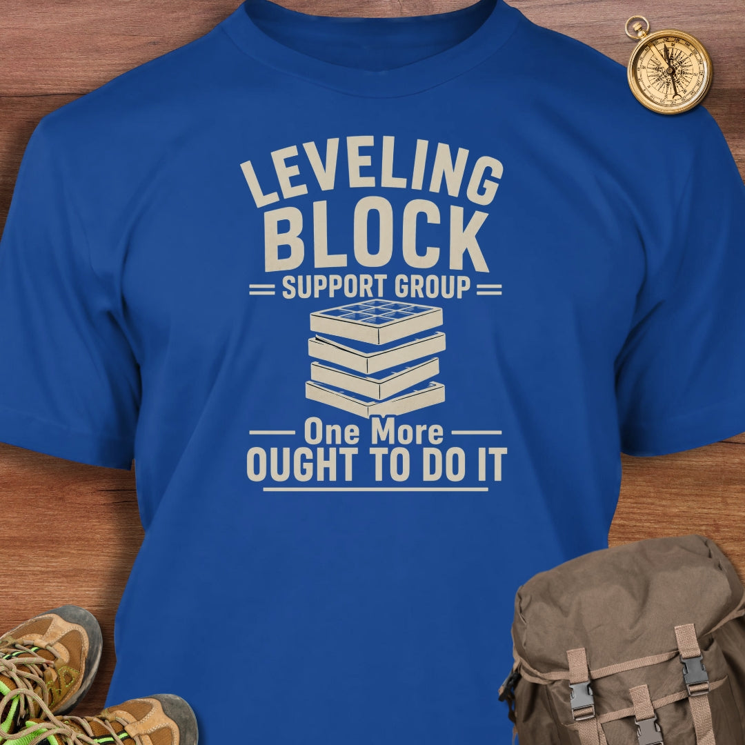 Leveling Block Support T-Shirt