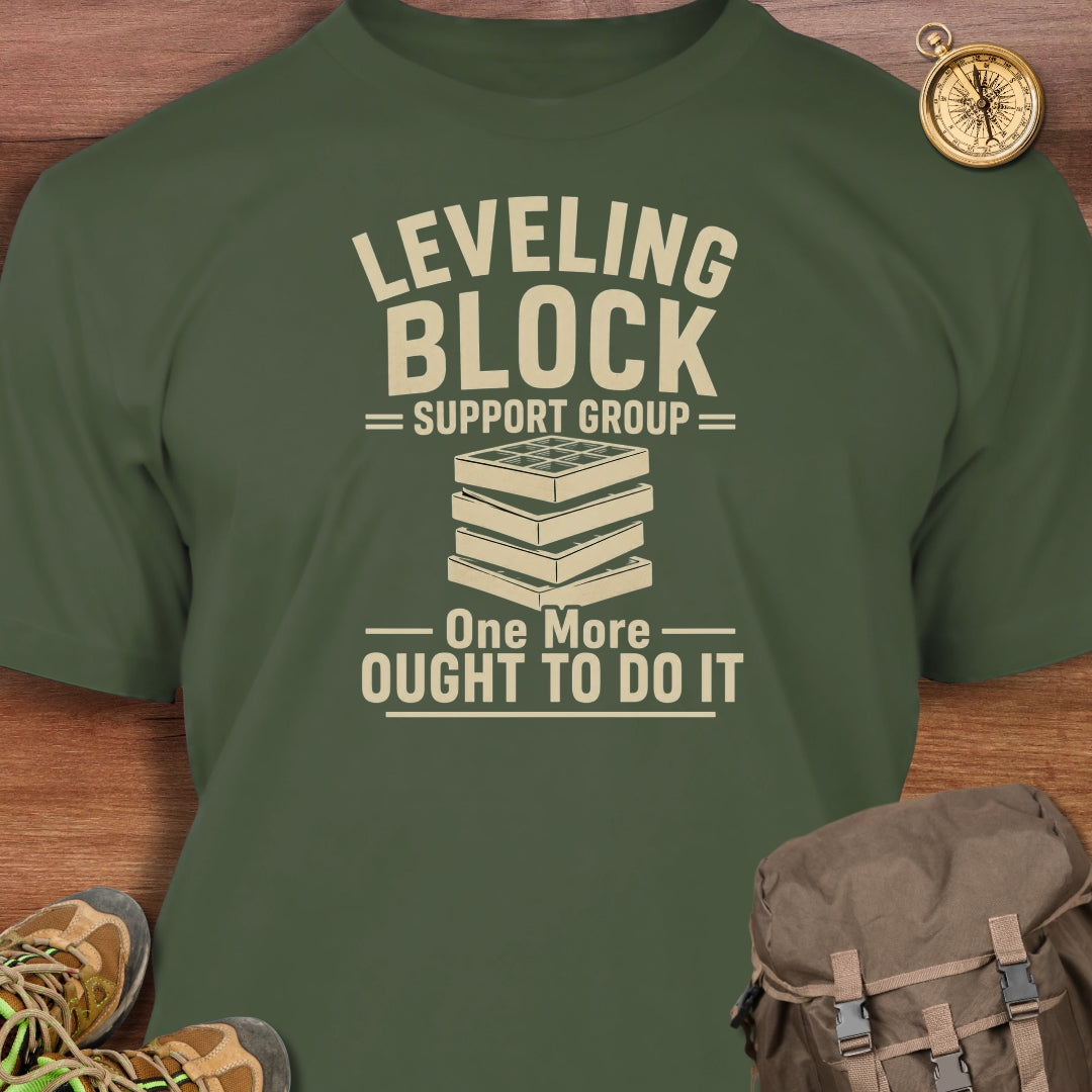 Leveling Block Support T-Shirt