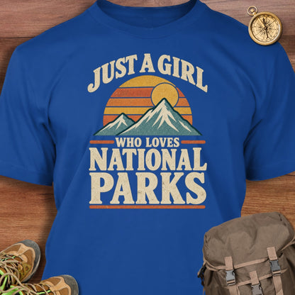 Girl Loves Nat'l Parks T-Shirt