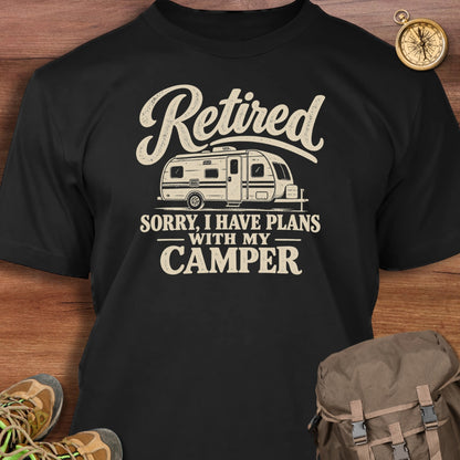Plans With Camper T-Shirt