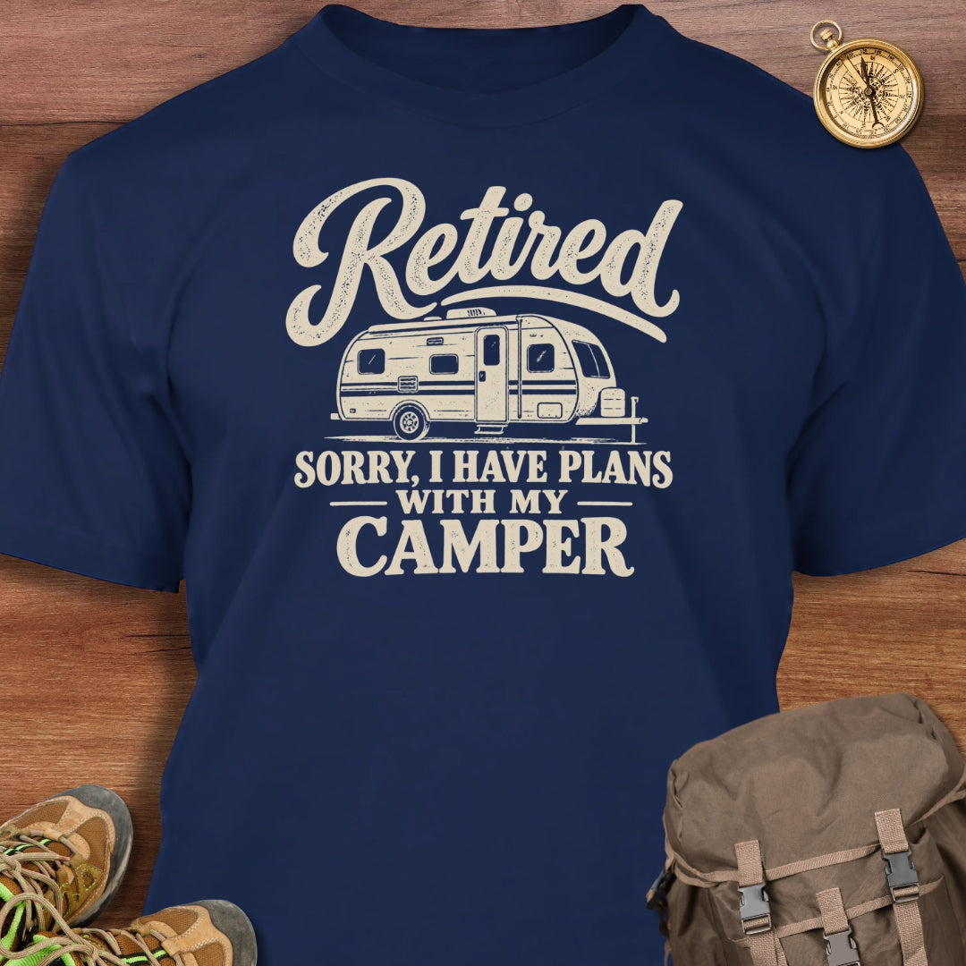 Plans With Camper T-Shirt