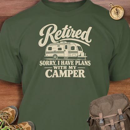 Plans With Camper T-Shirt