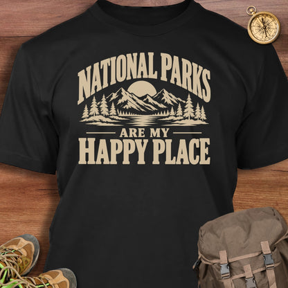 National Parks Happy Place T-Shirt
