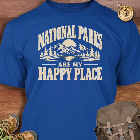 National Parks Happy Place T-Shirt