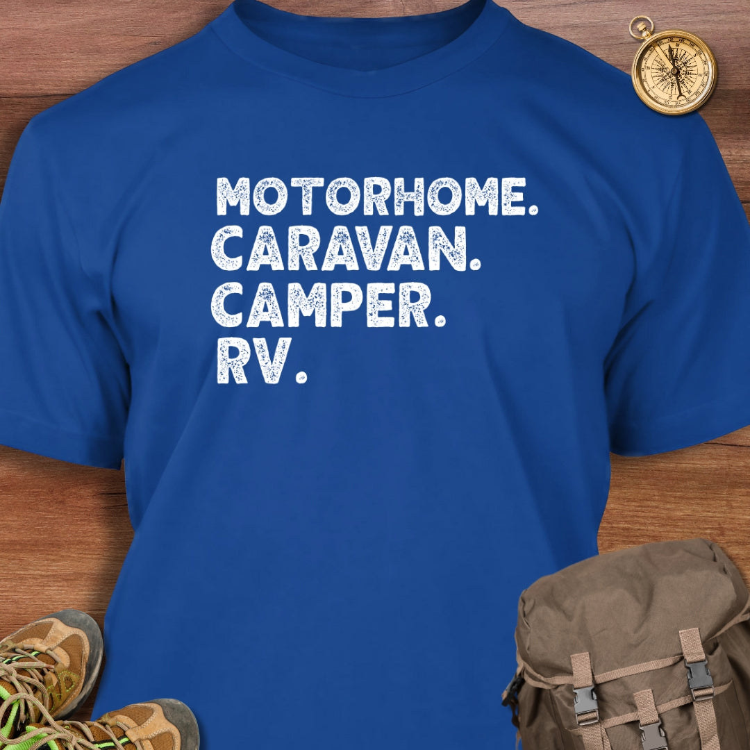 Motorhome To RV T-Shirt