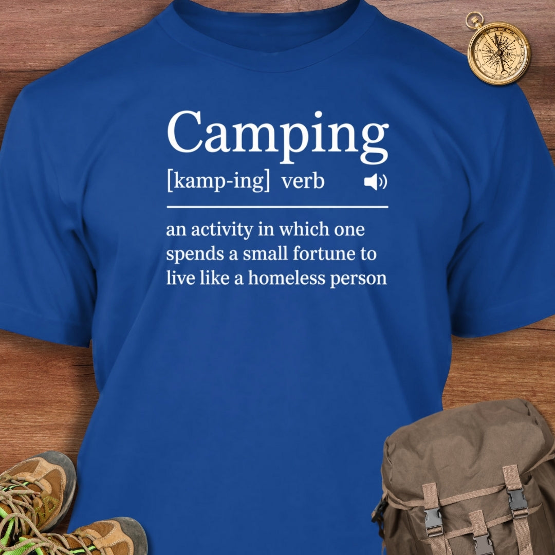 Camping Definition T-Shirt