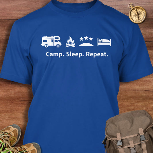 Camp Sleep Repeat T-Shirt