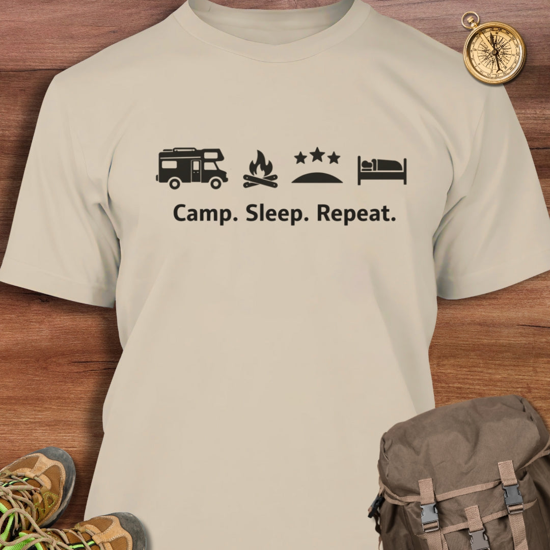 Camp Sleep Repeat T-Shirt