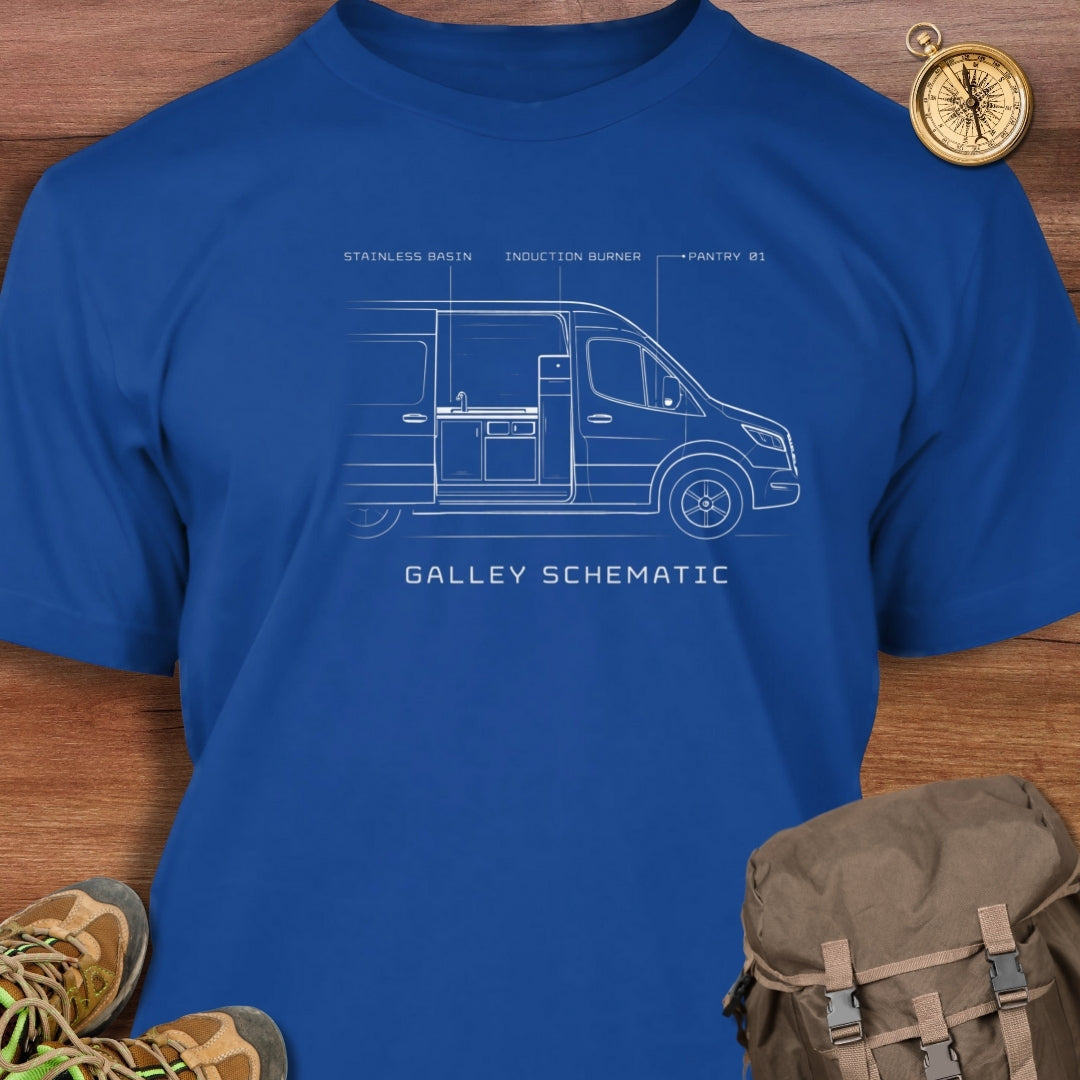 Galley Schematic T-Shirt