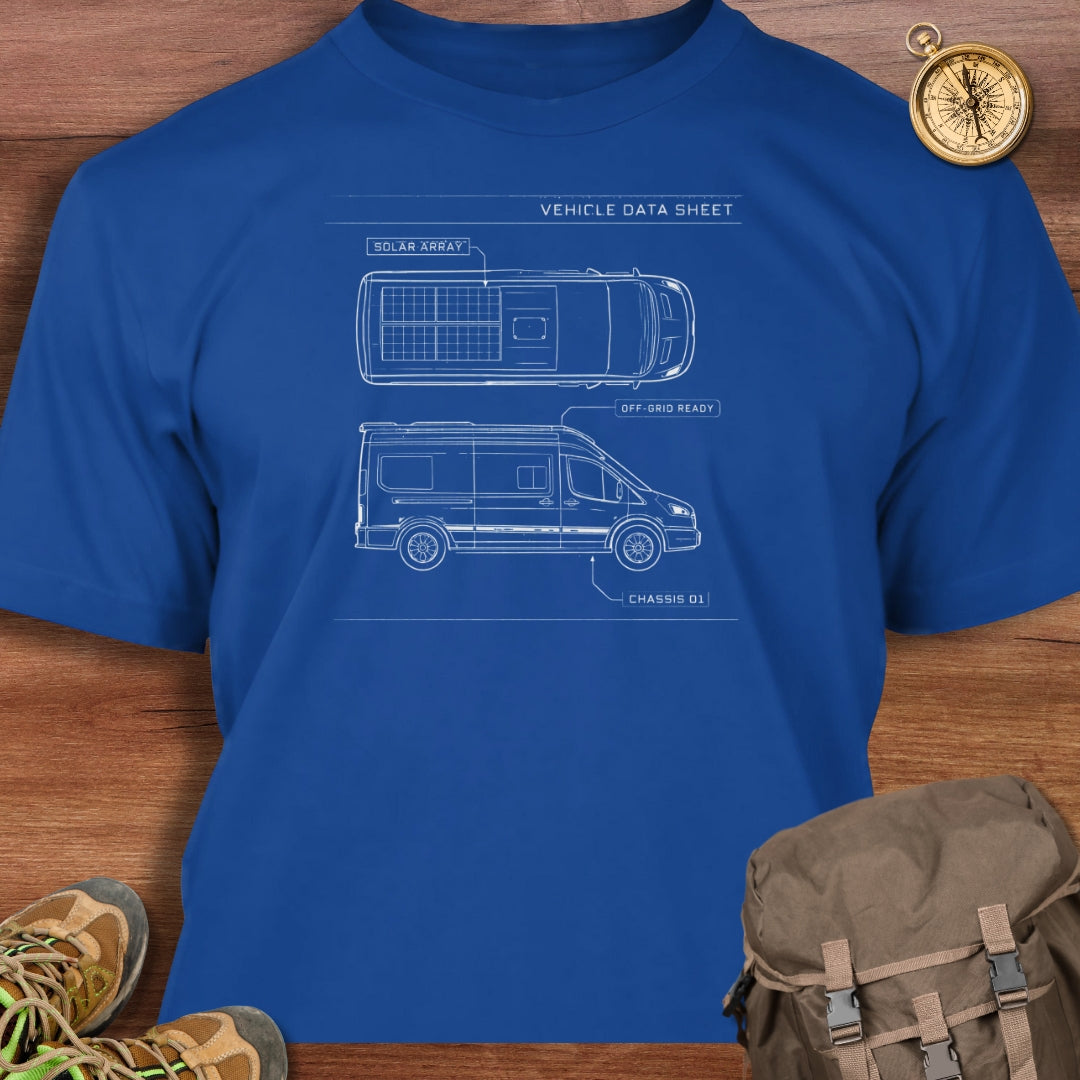 Vehicle Data Sheet T-Shirt