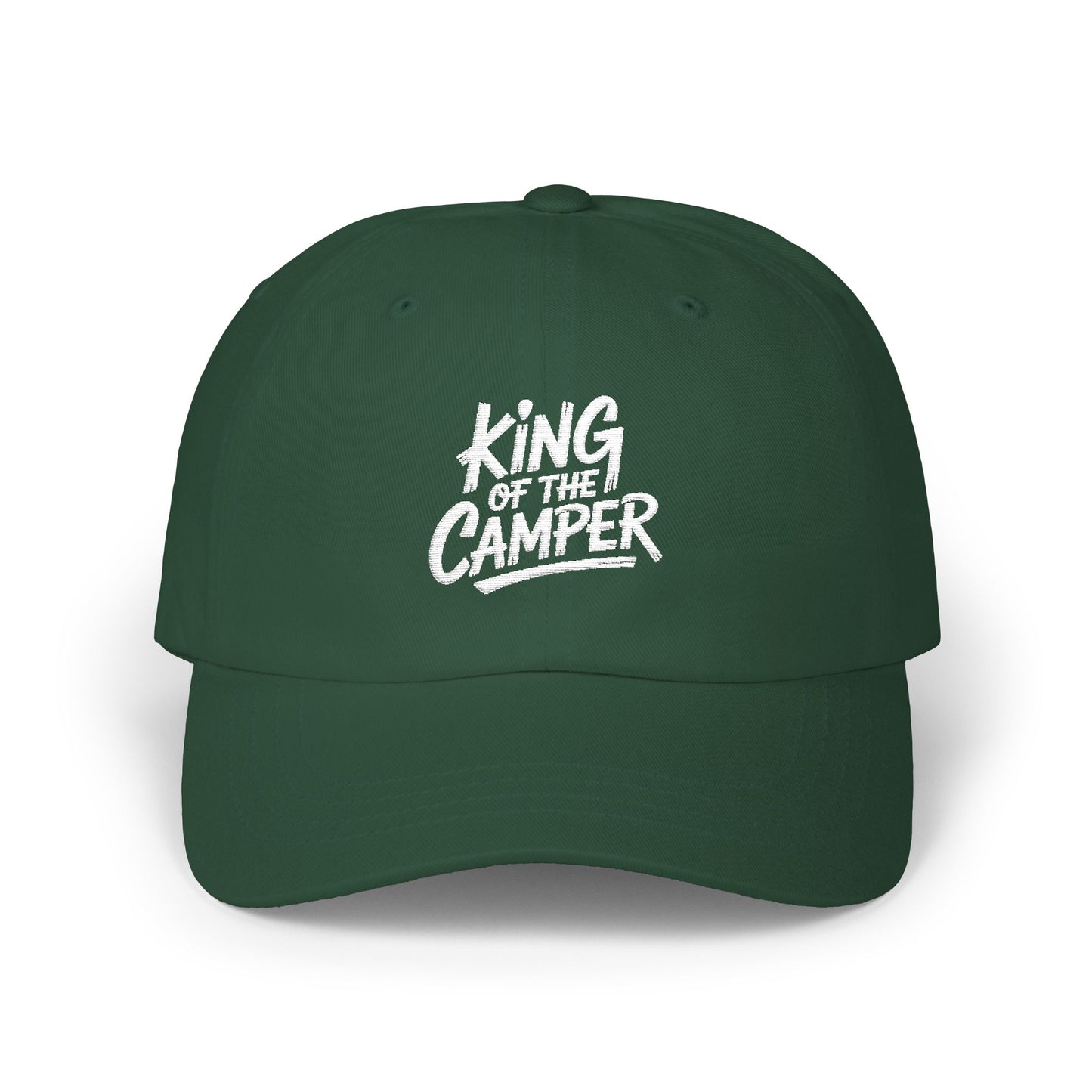 King of the Camper Dad Cap
