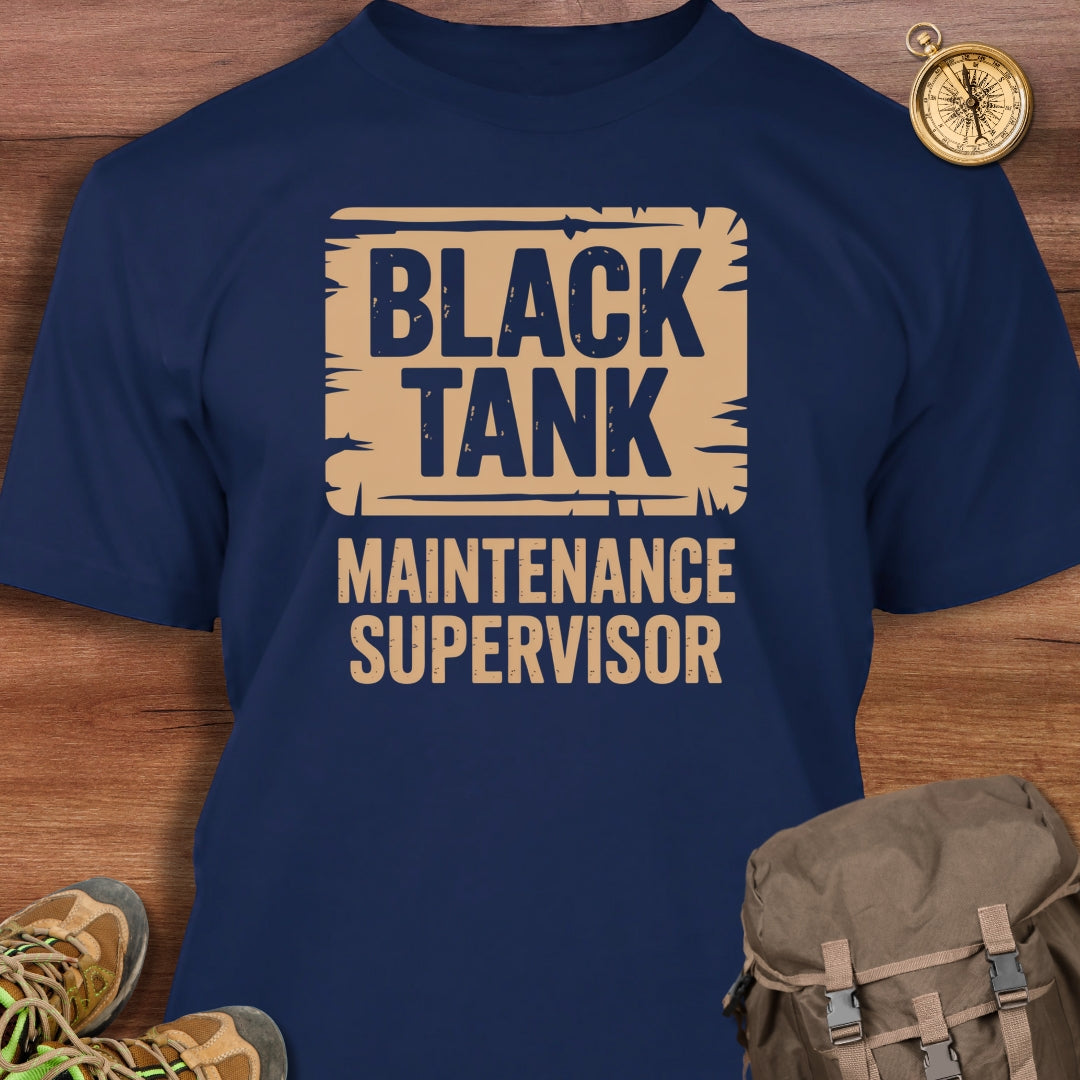 Black Tank Maintenance T-Shirt