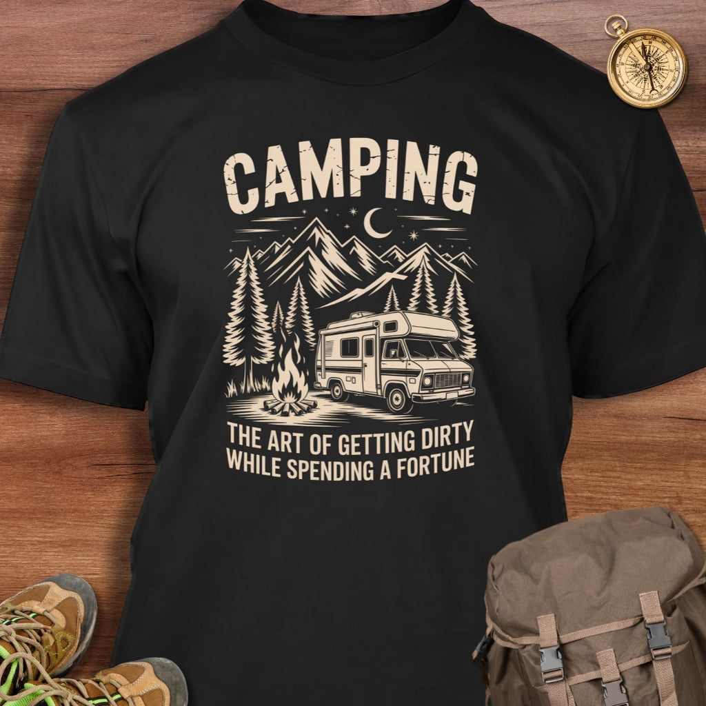 Camping Art of Getting Dirty T-Shirt