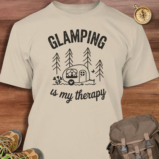 Glamping Is My Therapy T-Shirt