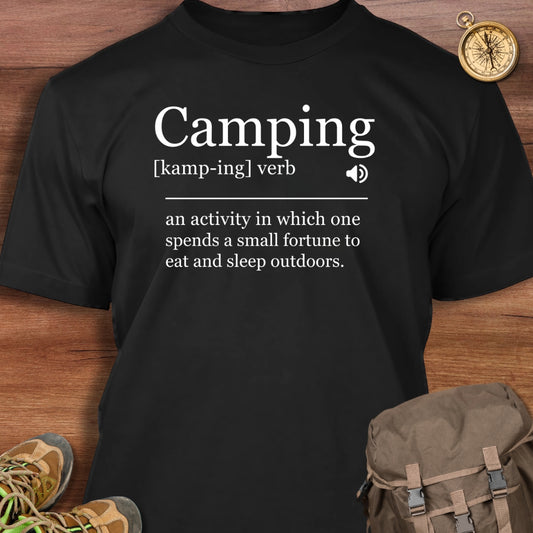 Camping Definition T-Shirt