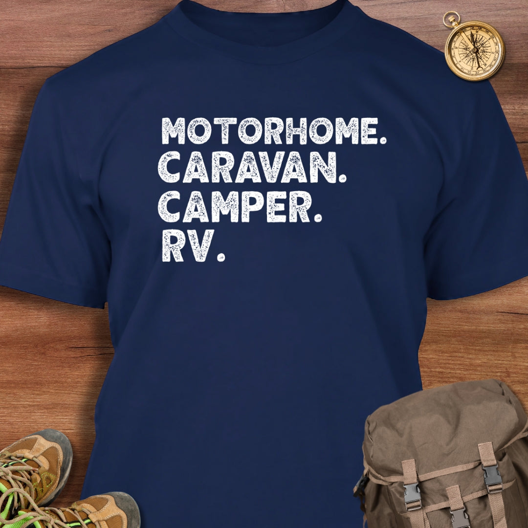 Motorhome To RV T-Shirt