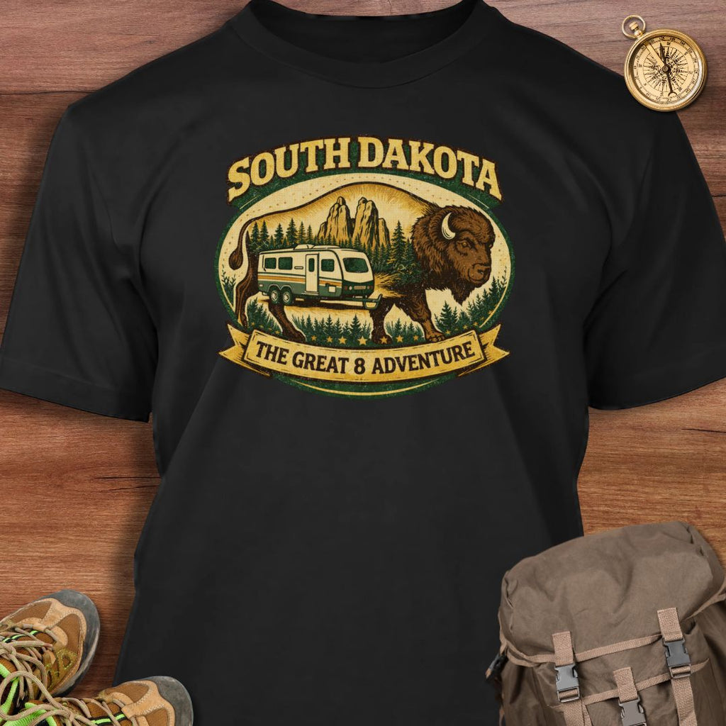South Dakota Great 8 Adventure T-Shirt