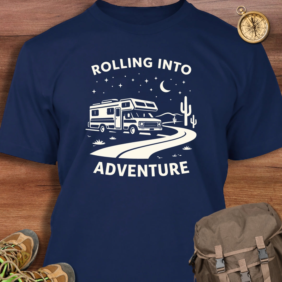 Rolling Into Adventure T-Shirt